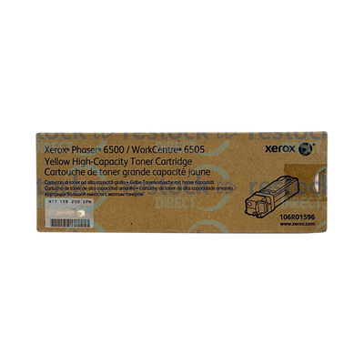 Xerox 106R01596 Phaser 6505 Yellow Toner