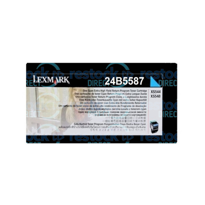 Lexmark 24B5587 XS544 Extra High Yield Cyan