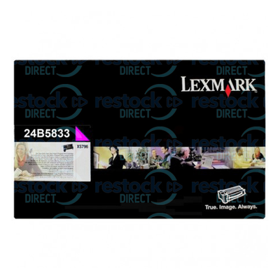 Lexmark 24B5833 XS796 Extra High Yield Magenta
