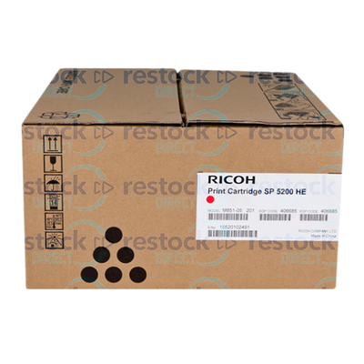 Ricoh 406685 SP 5200HE Black Toner