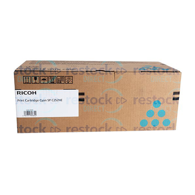 Ricoh 407717 SP C252HE High Capacity Cyan Toner