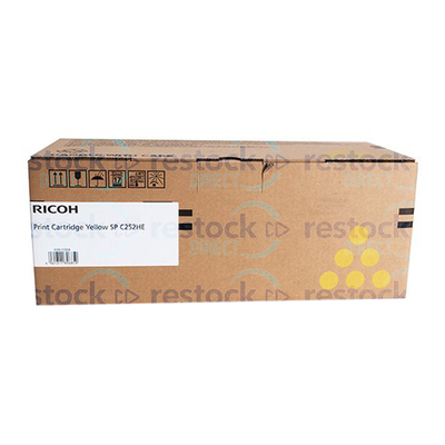 Ricoh 407719 SP C252HE High Capacity Yellow Toner