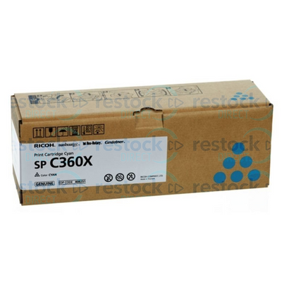 Ricoh 408251 SP C360X Extra High Capacity Cyan