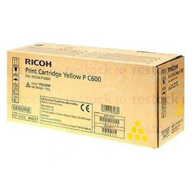 Ricoh 408317 P C600 Yellow