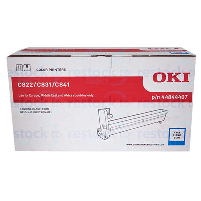 Oki C822/C831/C841 44844407 Cyan