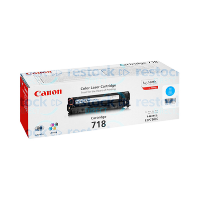Canon 718 2661B001 Cyan Toner