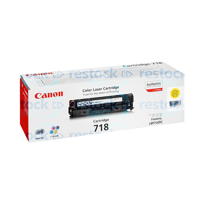 Canon 718 2659B002 Yellow Toner