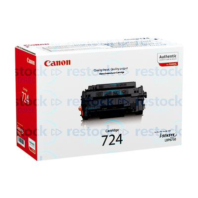 Canon 724 3481B002 Black Toner