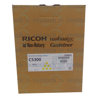 Ricoh 828602 Pro C5300 Yellow