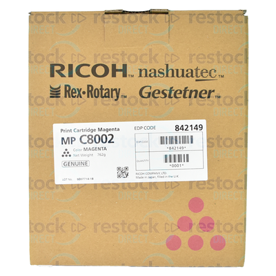 Ricoh 842149 MP C8002 Magenta