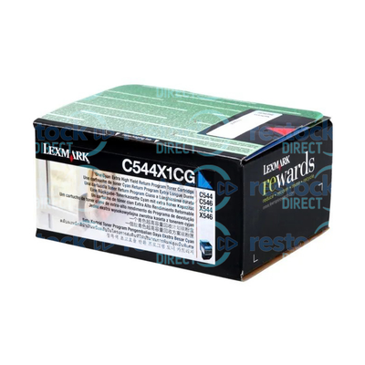 Lexmark C544X1CG C544 Cyan