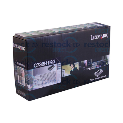 Lexmark C736H1KG C736 High Yield Black