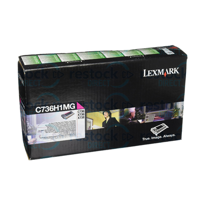 Lexmark C736H1MG C736 High Yield Magenta