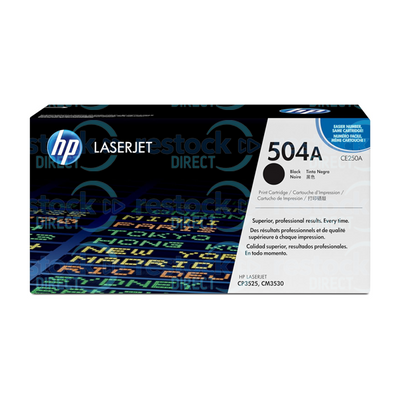 HP CE250A (504A) Black Toner