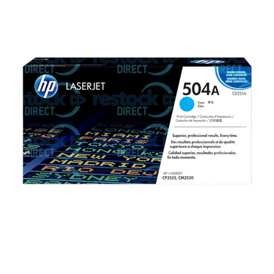 HP CE251A (504A) Cyan Toner