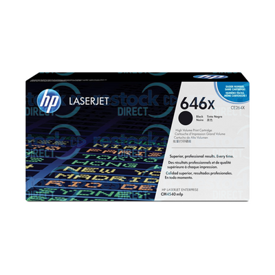 HP CE264X (646X) High Capacity Black Toner