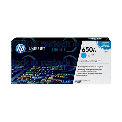 HP CE271A (650A) Cyan Toner