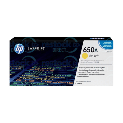 HP CE272A (650A) Yellow Toner