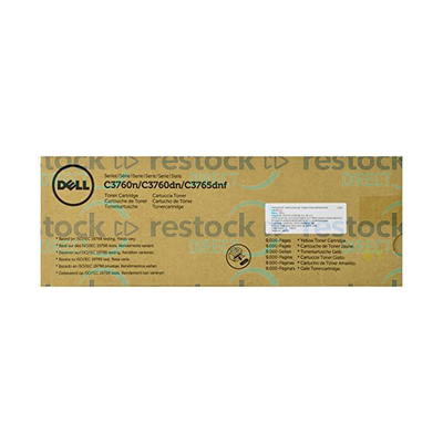 Dell MD8G4 C3760 High Capacity Yellow Toner