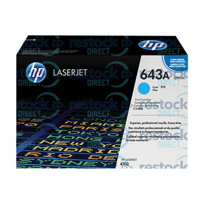 HP Q5951A (643A) Cyan Toner