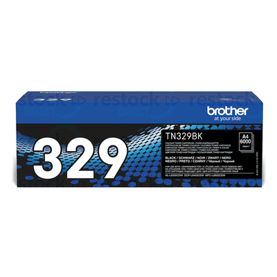 Brother TN-329BK Extra High Capacity Black