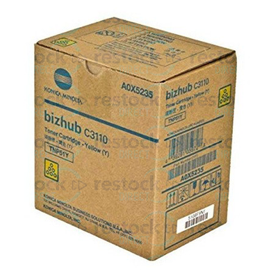 Konica Minolta TNP51Y A0X5255 Yellow Toner