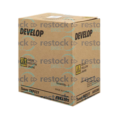 Develop TNP51Y A0X52D5 Yellow Toner Cartridge