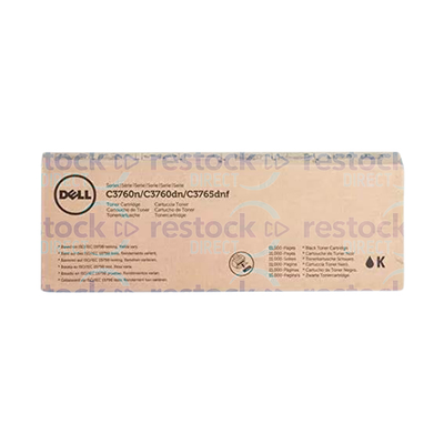 Dell W8D60 C3760 High Capacity Black Toner