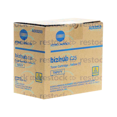 Konica Minolta TNP27Y A0X5253 Yellow