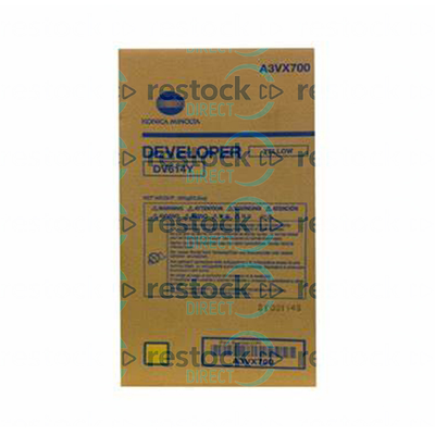 Konica Minolta DV614Y A3VX700 Yellow Developer Unit