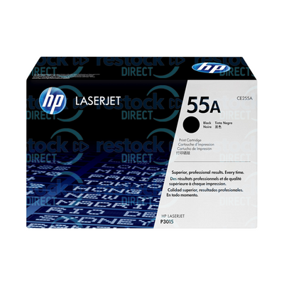 HP CE255A (55A) Black Toner