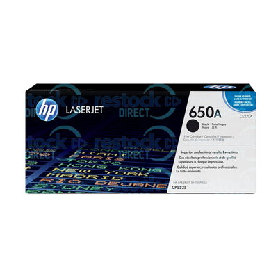 HP CE270A (650A) Black Toner