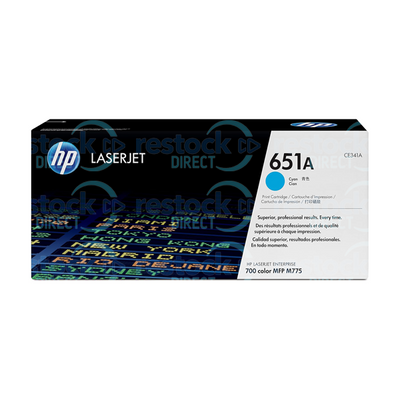 HP CE341A (651A) Cyan Toner