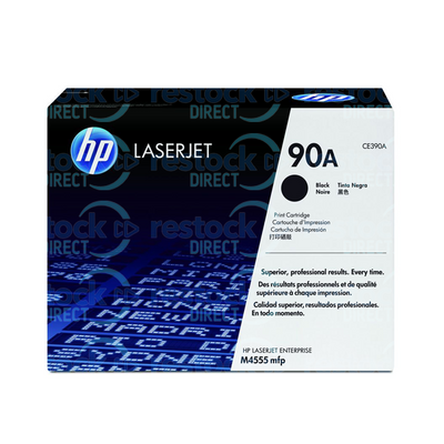 HP CE390A (90A) Black Toner