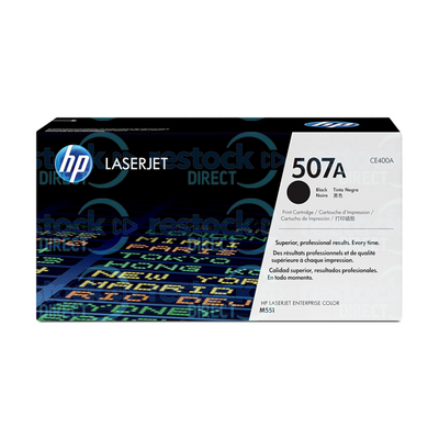 HP CE400A (507A) Black Toner