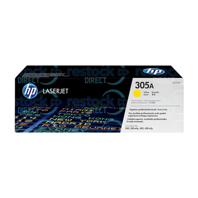 HP CE412A (305A) Yellow Toner