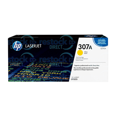 HP CE742A (307A) Yellow  Toner