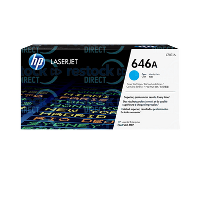 HP CF031A (646A) Cyan Toner