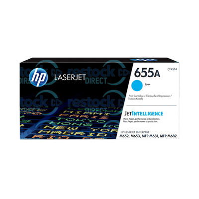 HP CF451A (655A) Cyan Toner