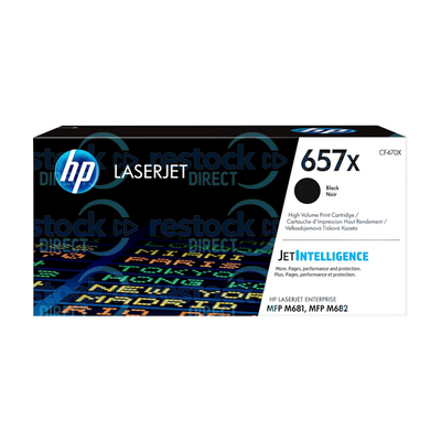 HP CF470X (657X) High Capacity Black Toner