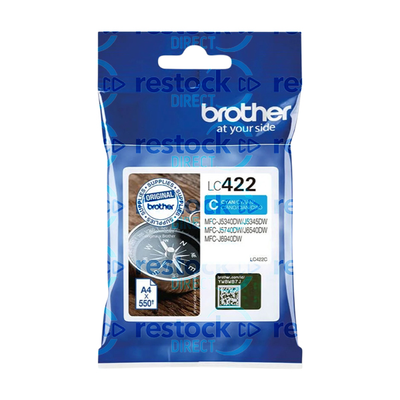 Brother LC422C Cyan Ink Cartridge