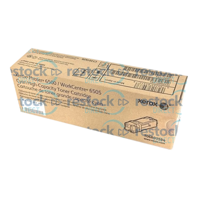 Xerox 106R01594 Phaser 6505 Cyan Toner