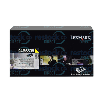 Lexmark 24B5806 CS736 High Yield Yellow