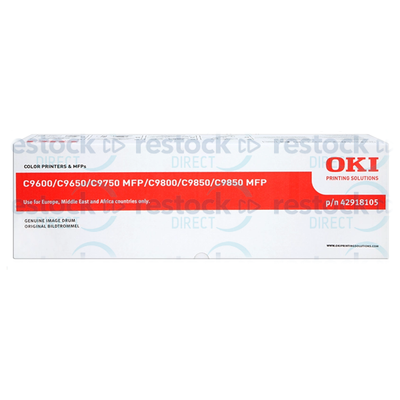 Oki C9600/C9800 42918105 Yellow