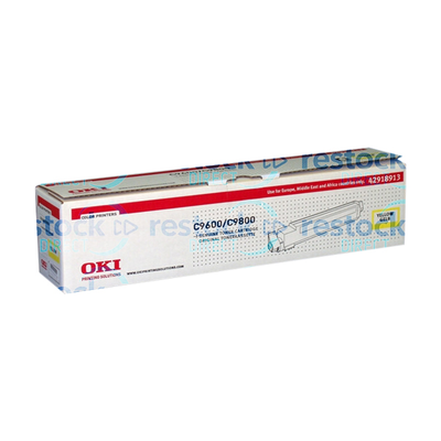 Oki C9600/C9800 42918913 Yellow
