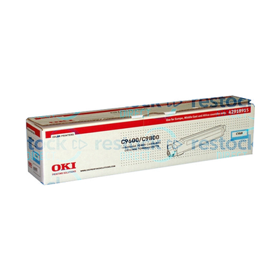 Oki C9600/C9800 42918915 Cyan