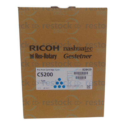 Ricoh 828429 Pro C5200 Cyan