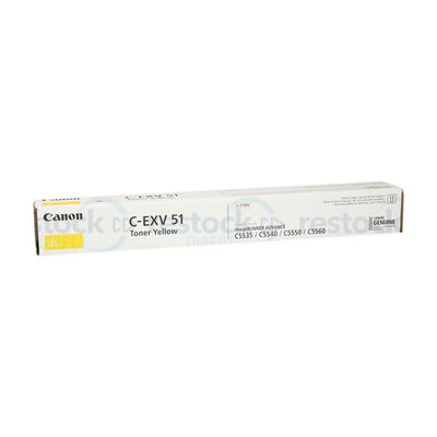 Canon C-EXV51Y 0484C002 Yellow