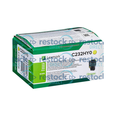 Lexmark C232HY0 C 2325 Yellow