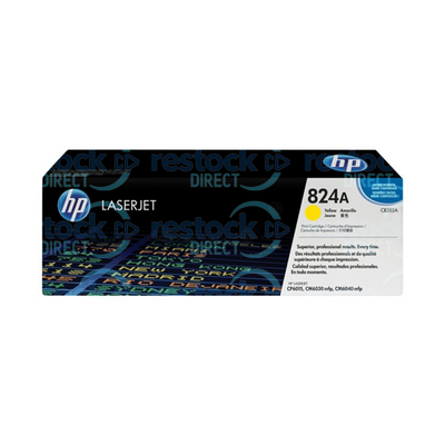 HP CB382A (824A) Yellow Toner